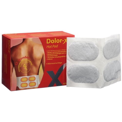 Dolor-X Hot Pad heat envelopes 4 pcs buy online