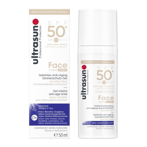 Ultrasun Face Tinted SPF 50+ Ivory 50ml buy online