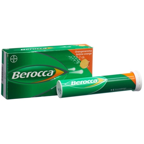 Berocca Brausetabl orange flavor 30 pcs buy online