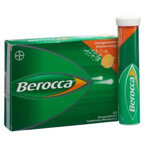 Berocca Brausetabl Orange flavor 45 pcs buy online