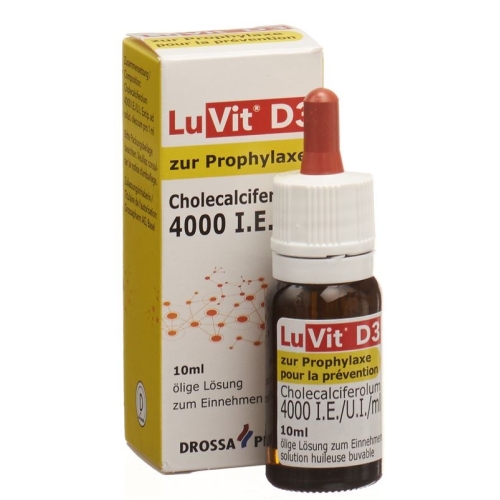 LUVIT D3 Cholecalciferolum oily solution 4000 IU / ml for the prophylaxis Fl 10 ml buy online