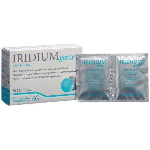 IRIDIUM Garze Einmalkompressen sterile 20 pcs buy online