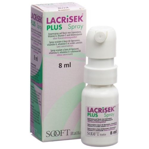 LACRISEK Plus eye spray sterile 8 ml buy online