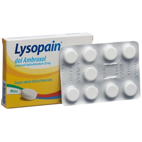 Lysopain Dol Ambroxol Mint 18 Stück buy online