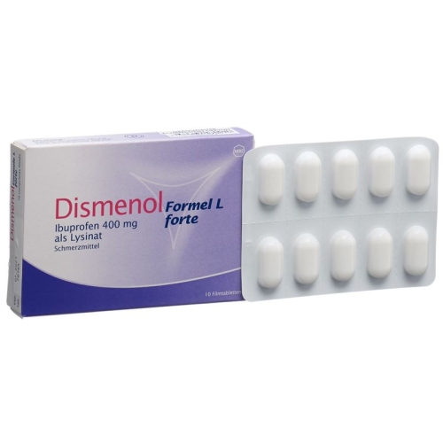 Dismenol Formel L Forte Filmtabletten 400mg 10 Stück buy online