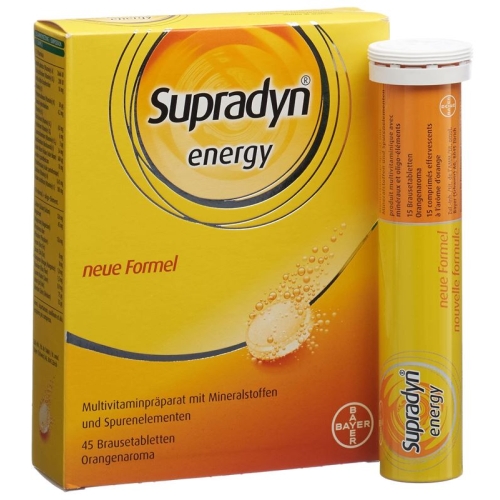 Supradyn Pro Energy-Complex Effervescent tablets 45 pieces buy online