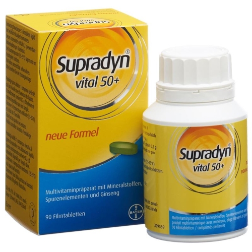 Supradyn Vital 50+ Filmtabletten (neu) 90 Stück buy online