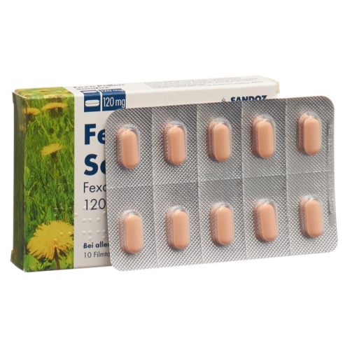 Fexo Pollen Sandoz Filmtabletten 120mg 10 Stück buy online