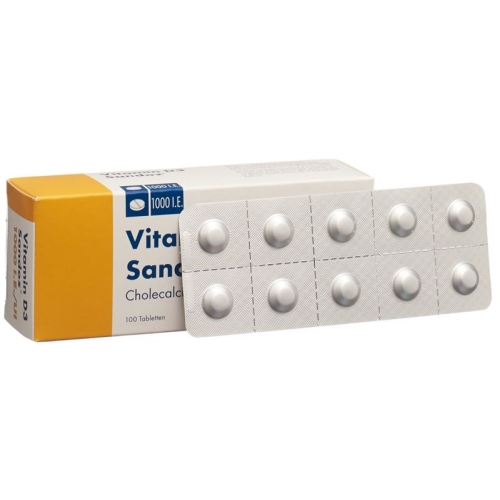 Vitamin D3 Sandoz Tabletten 1000 Ie 100 Stück buy online