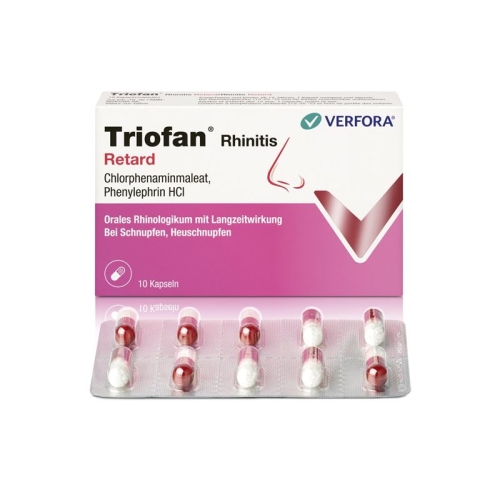 Triofan Rhinitis Retard Kapseln 10 Stück buy online