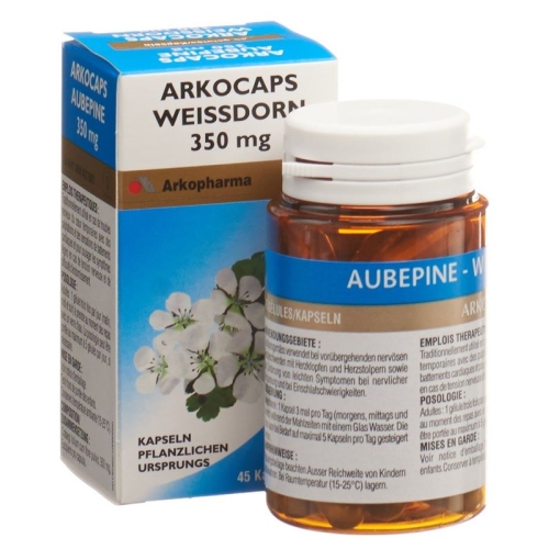 Arkocaps Weissdorn Kapseln 350mg 45 Stück buy online