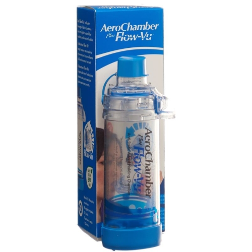 Aerochamber Plus Flow-vu without mask Blue buy online