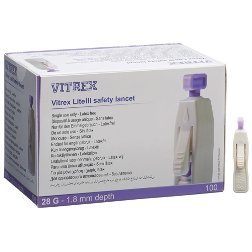 Vitrex Lite Iii Safety Einmalstechhilf 28g 100 Stück buy online