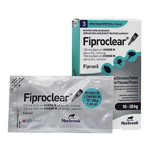 Fiproclear Spot-on Hunde M Ad Us Vet. 3x 1.34ml buy online