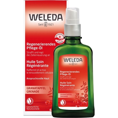 Weleda Granatapfel Regenerations-Öl Glasflasche 100ml buy online