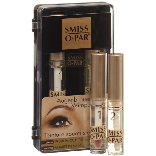 Smiss O Par Augenbrau- Wimpernf Prem Brau 2x 3ml buy online