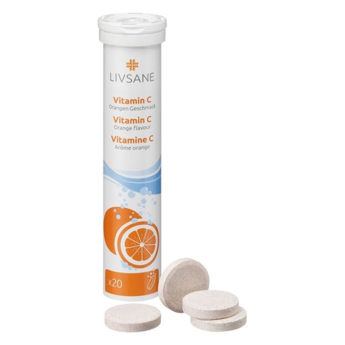 Livsane Vitamin C Orangen Geschmack 20 Stück buy online