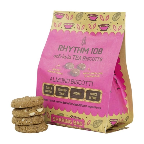 Rhythm108 Almond Biscotti Beutel 160g buy online