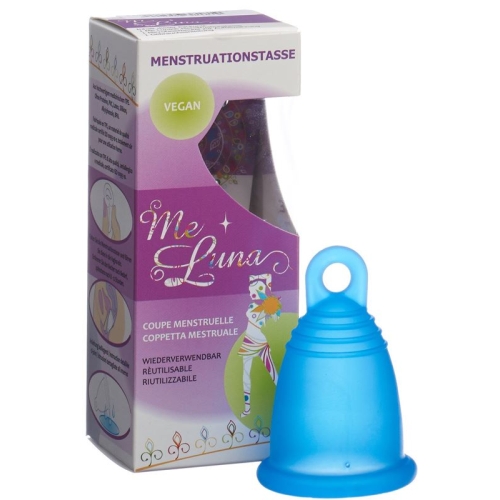 Me Luna Menstruationstasse Classic L Blau buy online