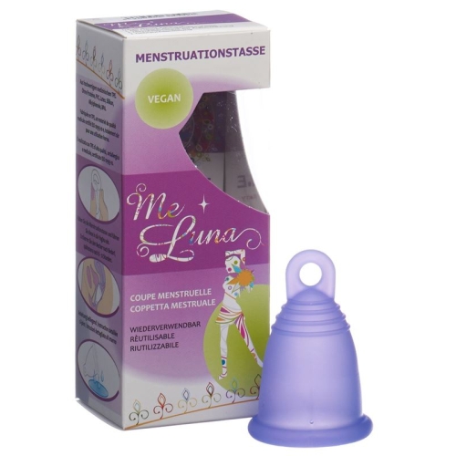 Me Luna Menstruationstasse Sport S Blau-Violett buy online