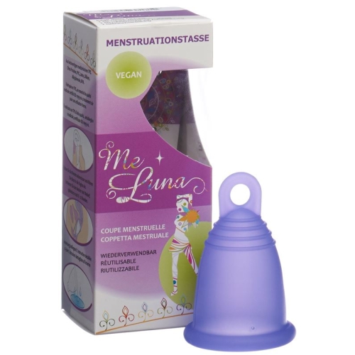 Me Luna Menstruationstasse Sport L Blau-Violett buy online