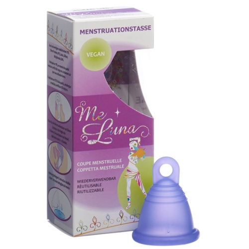 Me Luna Menstruationstasse Sport Shorty S Blau-vi buy online