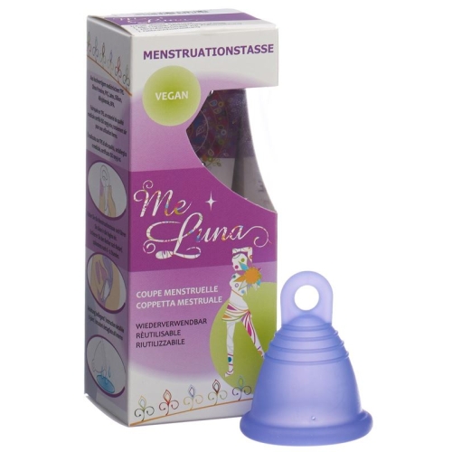 Me Luna Menstruationstasse Sport Shorty M Blau-vi buy online