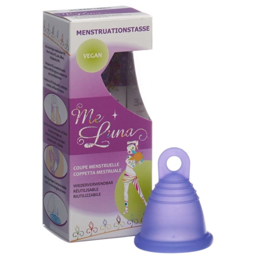 Me Luna Menstruationstasse Sport Shorty L Blau-vi buy online