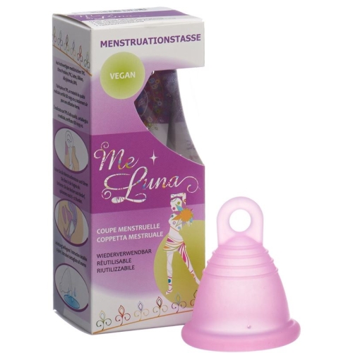 Me Luna Menstruationstasse Soft Shorty XL Rosa buy online