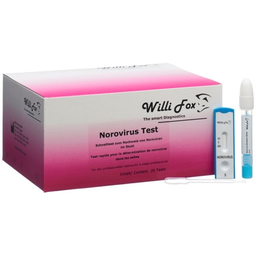 Willi Fox norovirus stool test 20 pieces buy online