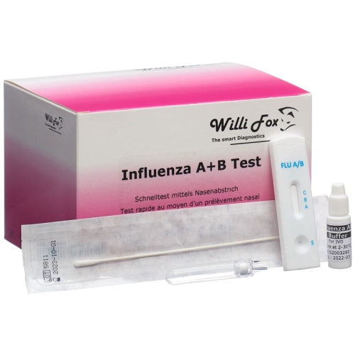 Willi Fox Influenza A & B Test 5 pcs buy online