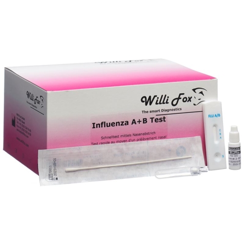 Willi Fox Influenza A & B Test 20 pcs buy online