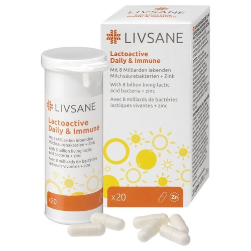 Livsane Lactoactive Daily & Immune Dose 20 Stück buy online