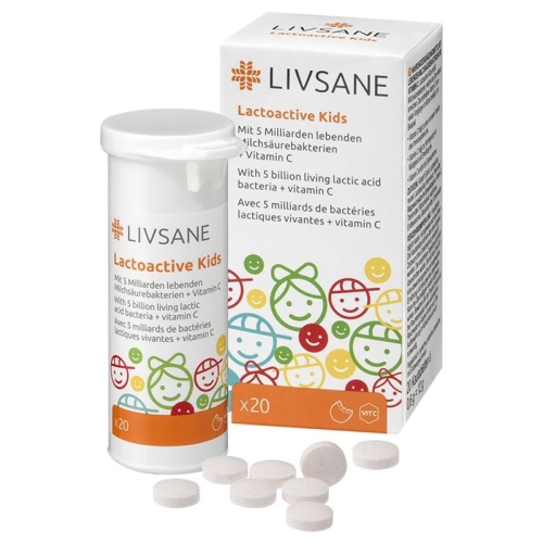 Livsane Lactoactive Kids Kautabletten Dose 20 Stück buy online