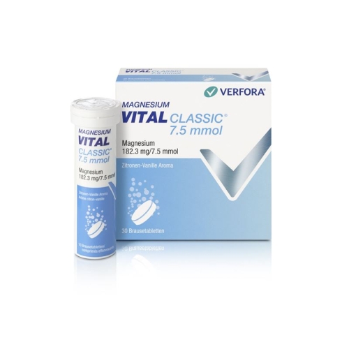 Magnesium Vital Classic Brausetabl 7.5 mmol 30 pcs buy online