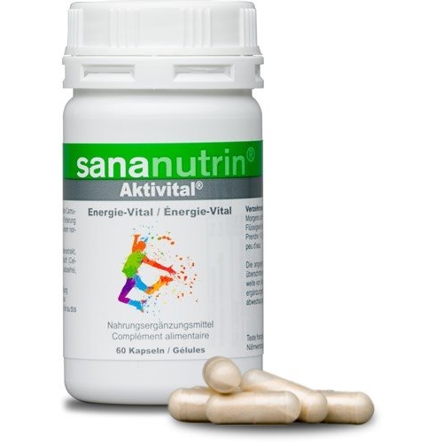 Sananutrin Aktivital Kapseln Dose 60 Stück buy online