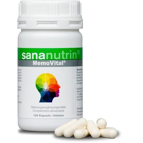 Sananutrin Memovital Kapseln Dose 120 Stück buy online