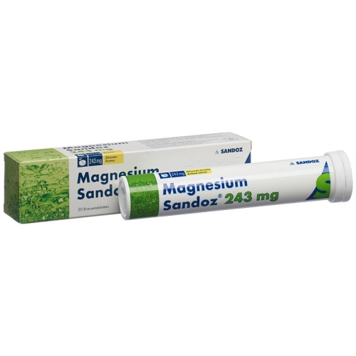 Magnesium Sandoz Brausetabletten 20 Stück buy online