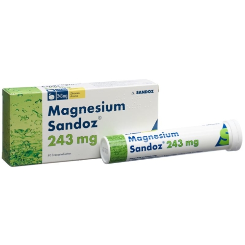 Magnesium Sandoz Brausetabletten 40 Stück buy online