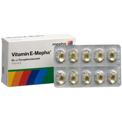 Vitamin E Mepha Kapseln 30 Stück buy online