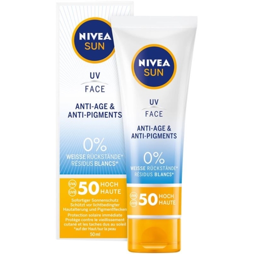 Nivea Sun UV Face Anti-Age&Anti-Pigments LSF 50 50ml buy online