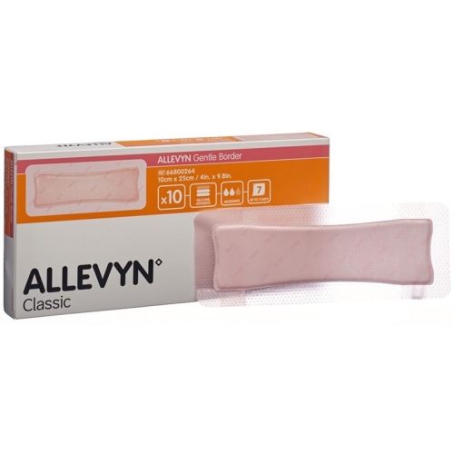 Allevyn Gb Wundverband 10x25cm 10 Stück buy online