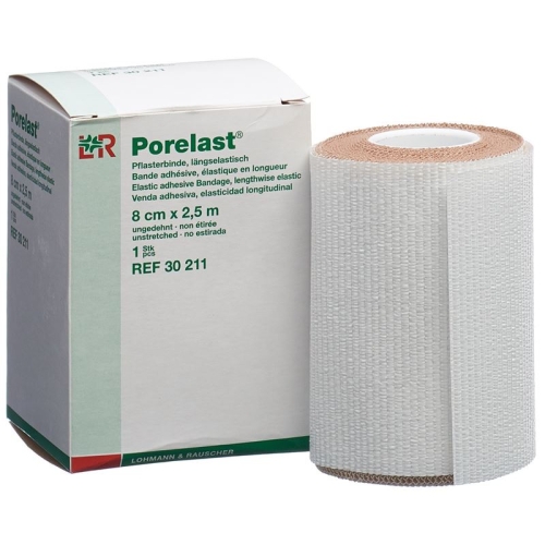 Porelast Pflasterbinde 8cmx2.5m Ep buy online