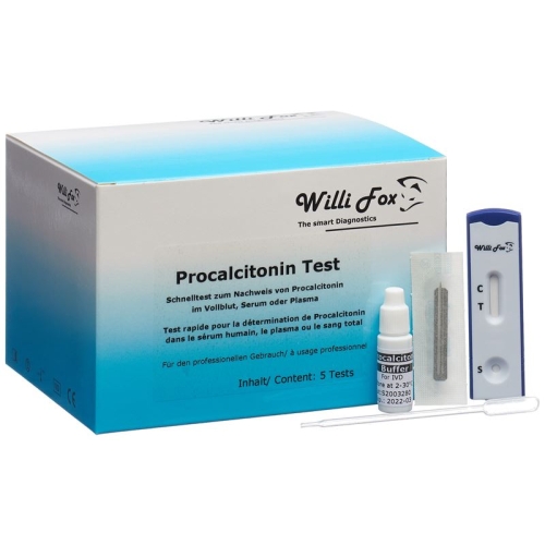 Willi Fox procalcitonin rapid test 5 pcs buy online