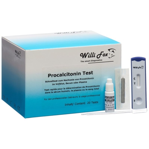 Willi Fox procalcitonin rapid test 20 pieces buy online