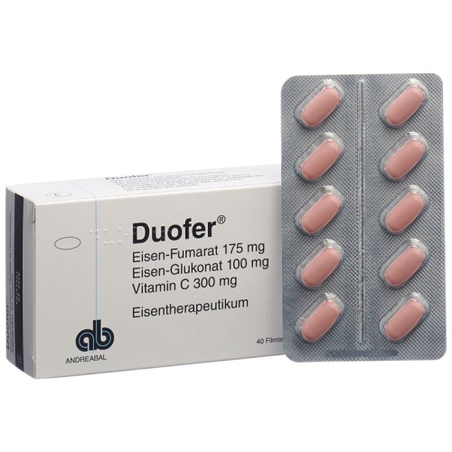 Duofer Filmtabletten Erwachsene (neu) 40 Stück buy online