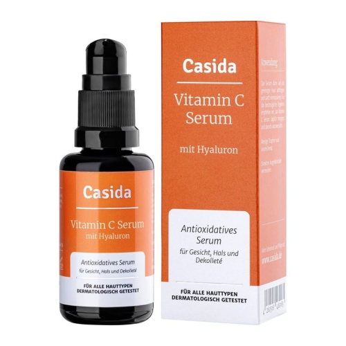 Casida Vitamin C Serum mit Hyaluron Dispenser 30ml buy online