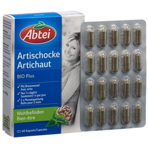 Abtei Artischocke Bio Plus Kapseln 60 Stück buy online