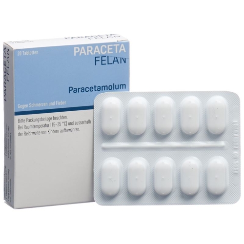 Paracetafelan Tabletten 500mg 20 Stück buy online