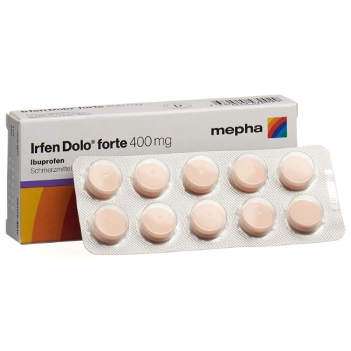 Irfen Dolo Forte Lactab 400mg 10 Stück buy online